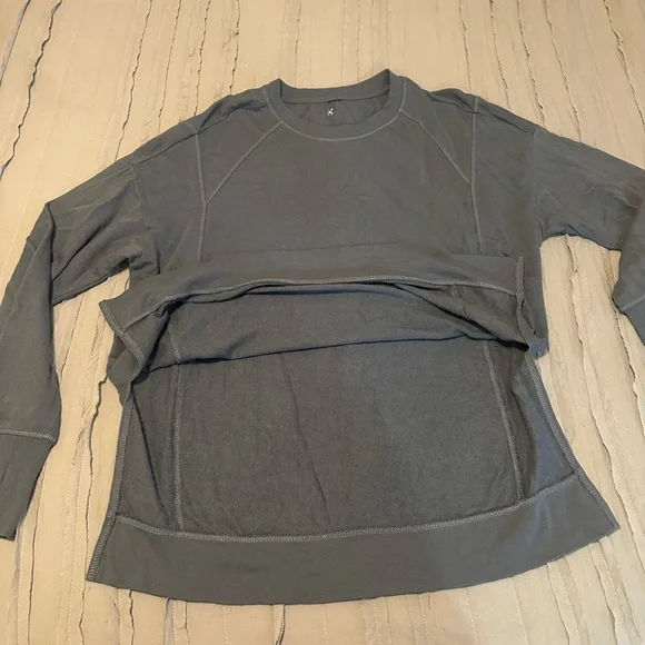 Sweaty Betty After Class Longline Sweatshirt | Size M - Picture 4 of 6